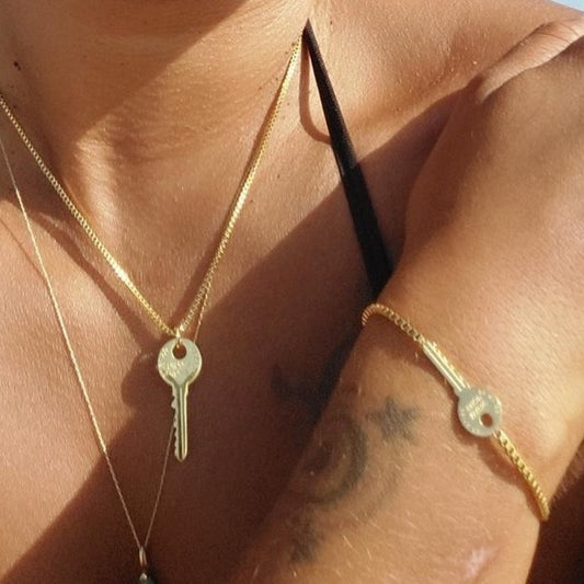 Magic shop key bracelet