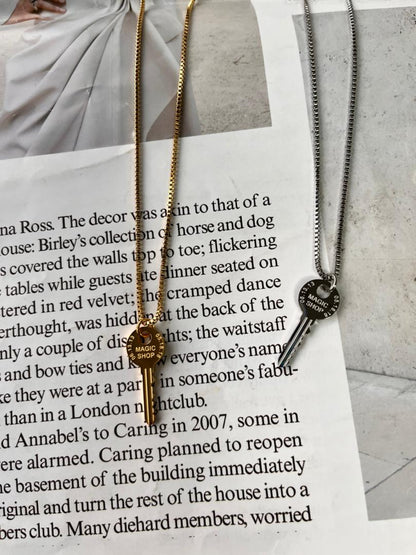 MAGIC SHOP KEY NECKLACE